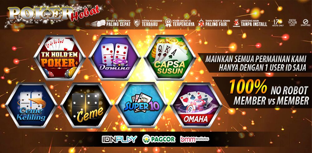 Provider IDN Play Merupakan Provider Resmi Judi Poker Online
